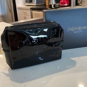 ⚜️YSL•Yves Saint Laurent Darling Black Makeup Bag⚜️